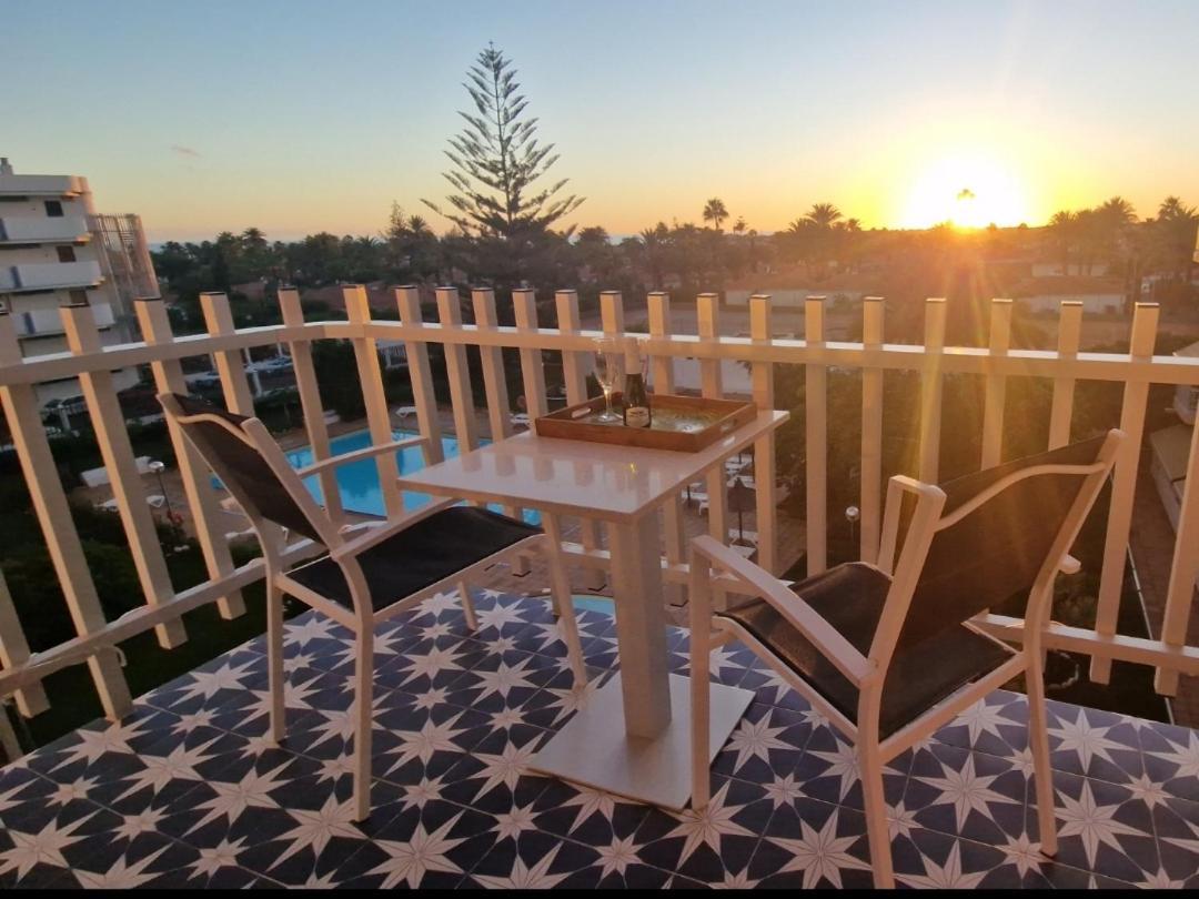 Sunset Apartment بلايا ديل إنغلز المظهر الخارجي الصورة